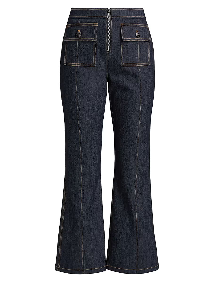 Women's Azure Crop Jeans - Indigo - Size 6