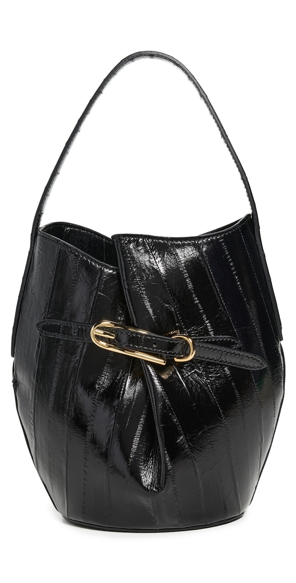 Liffner Belted Mini Bucket Bag Black One Size