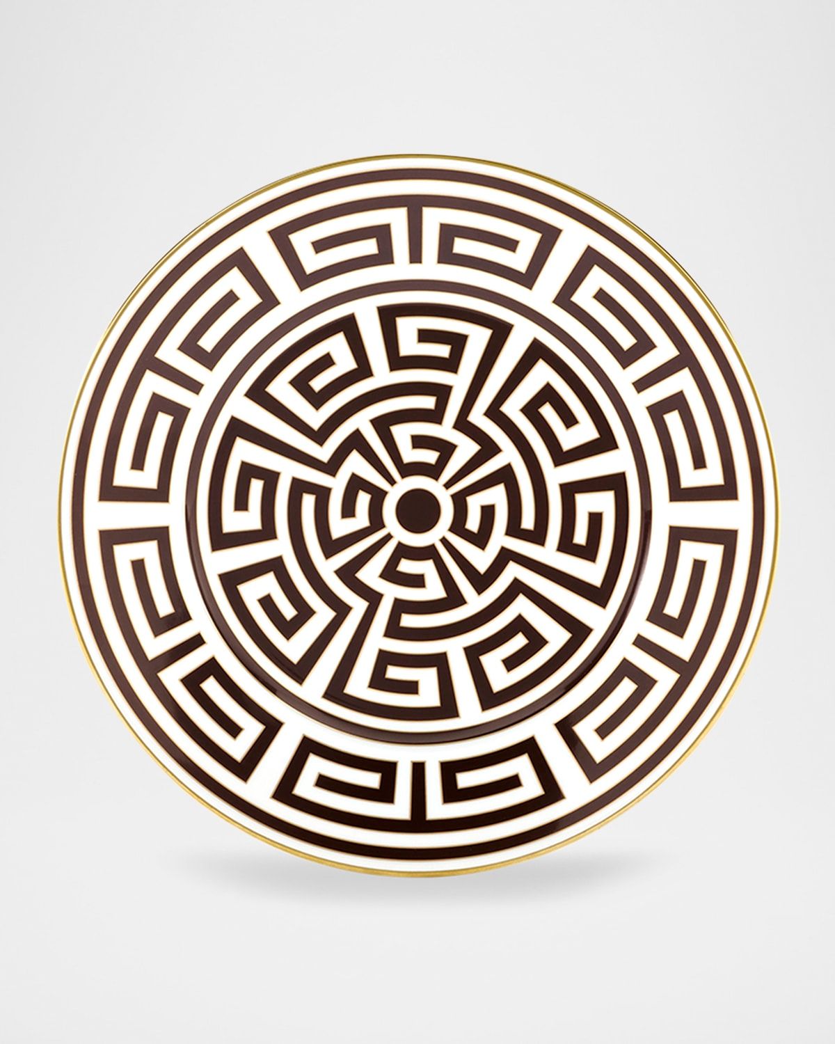 Labirinto Ebano Flat Dessert Plate