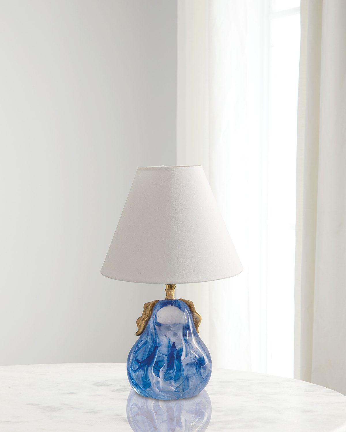 Oceanic Pearl 13.5" Table Lamp