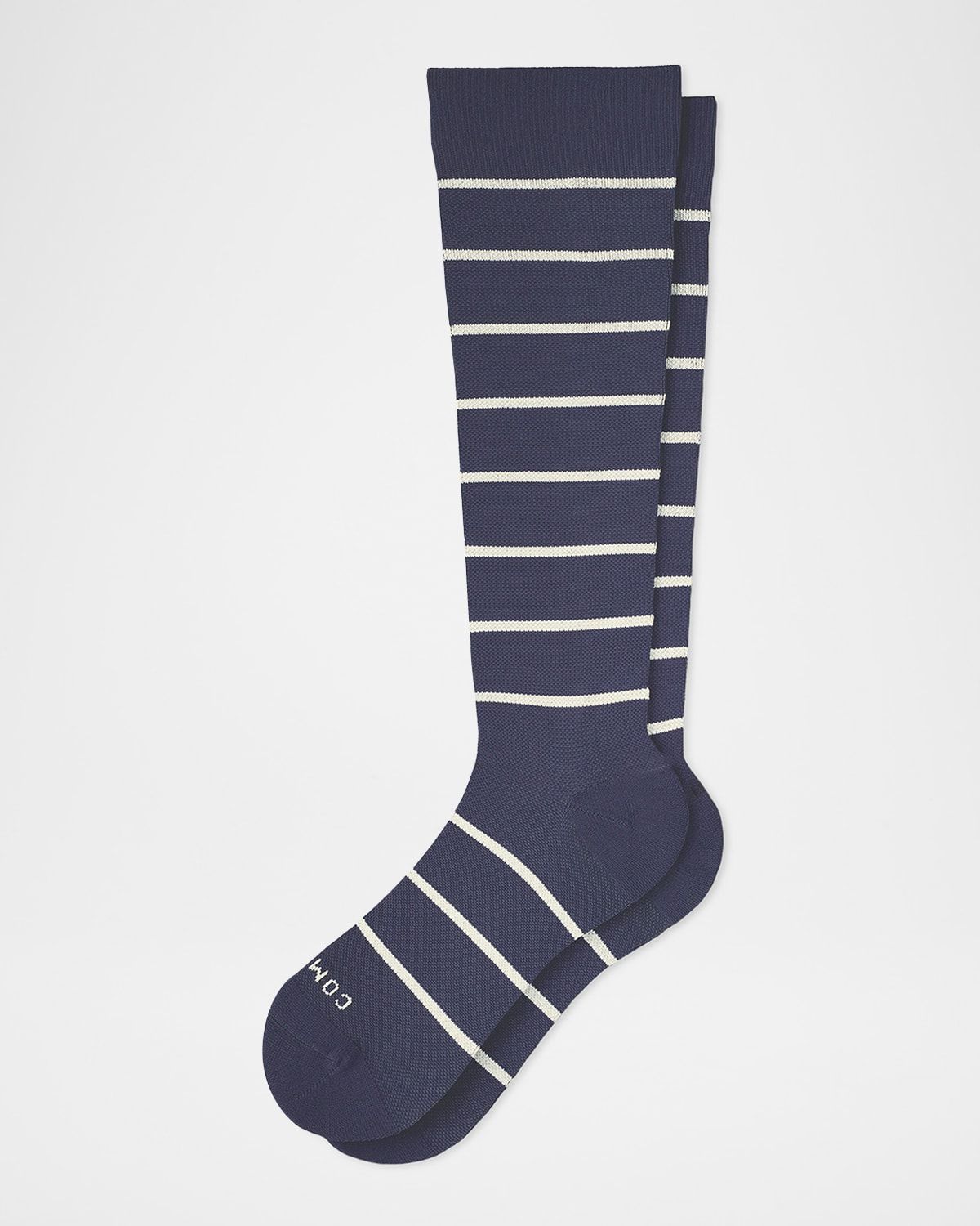 Men & apos;s Stripe Knee-High Compression Socks