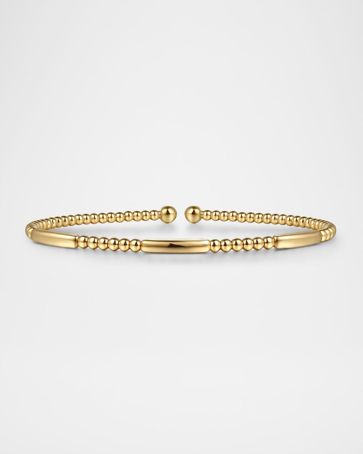 14K Yellow Gold Bujukan Open Bangle