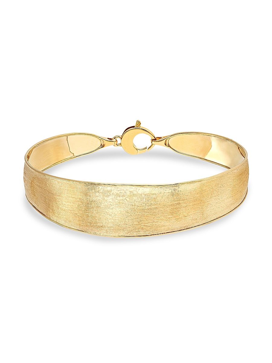 Women's Lunaria 18K Yellow Gold Bangle - Yellow Gold