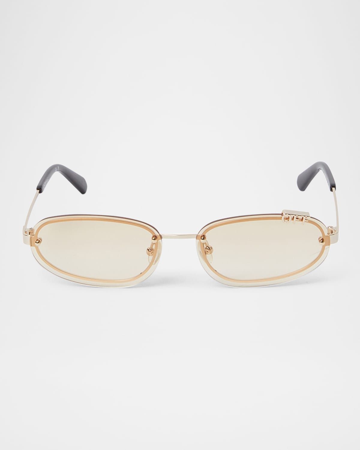 Miami Metal Oval Sunglasses