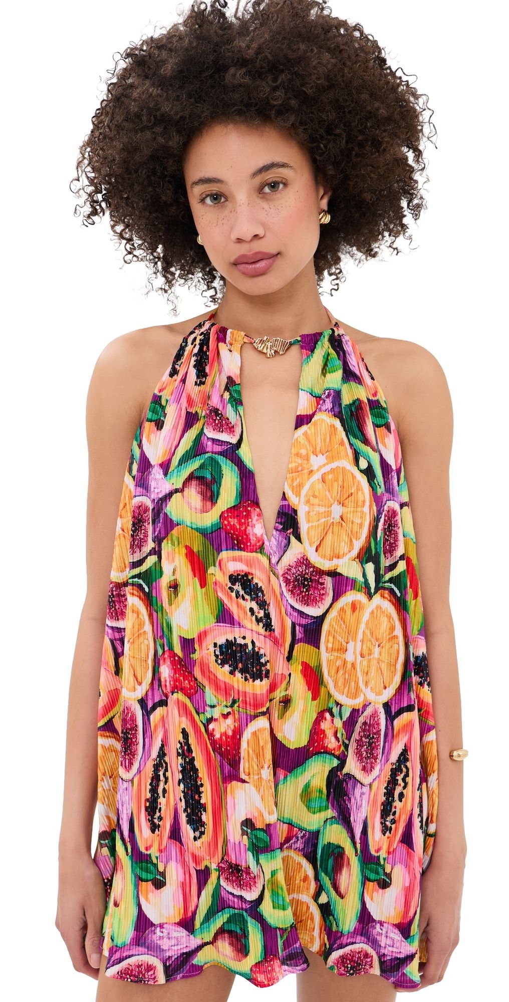 Show Me Your Mumu Lucille Mini Dress Fruit Slices XL