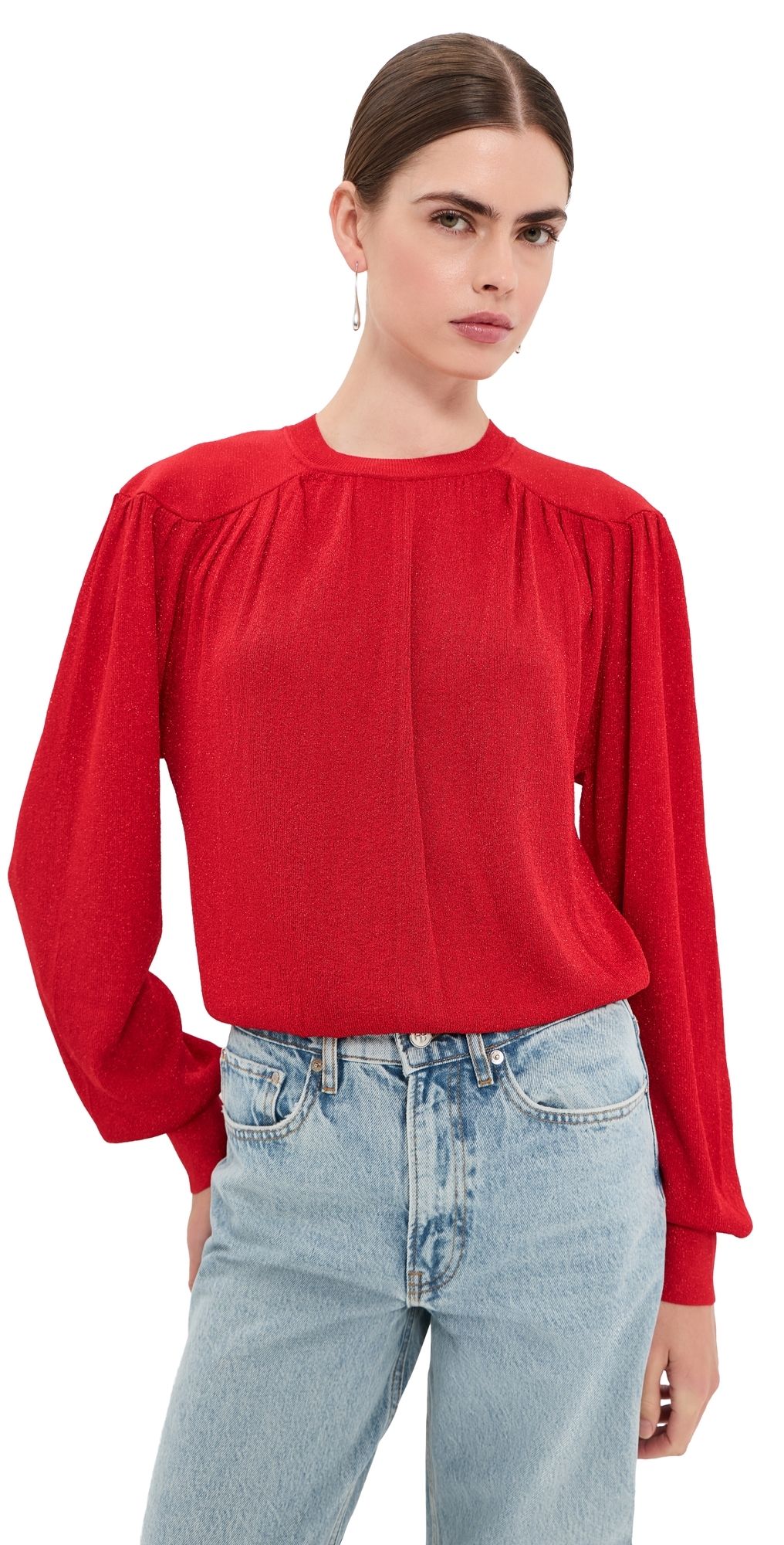 Isabel Marant Enza Sweater Deep Red 34