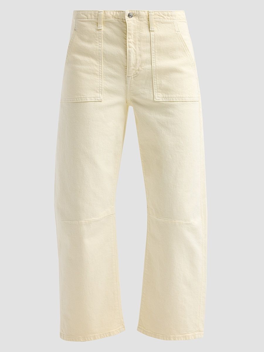 Women's Utility Twill Mid-Rise Pants - Camel - Size 12