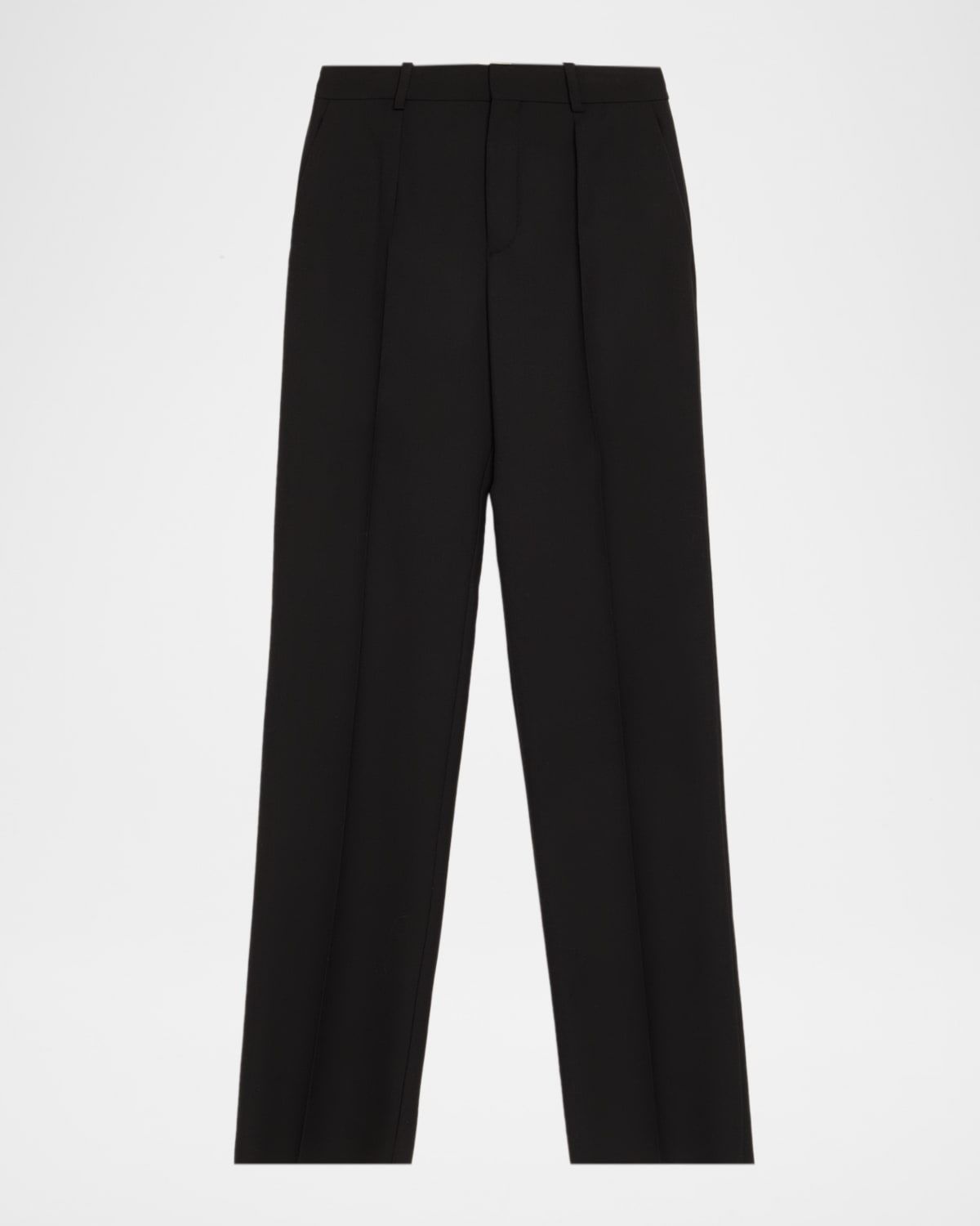 Wool Straight-Leg Suiting Trousers