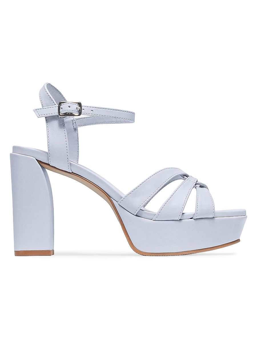 Women's Vittoria Platform Sandals - Powder Blue - Size 11