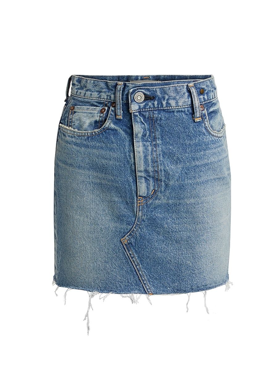 Women's Thomoston Denim Miniskirt - Blue - Size 30