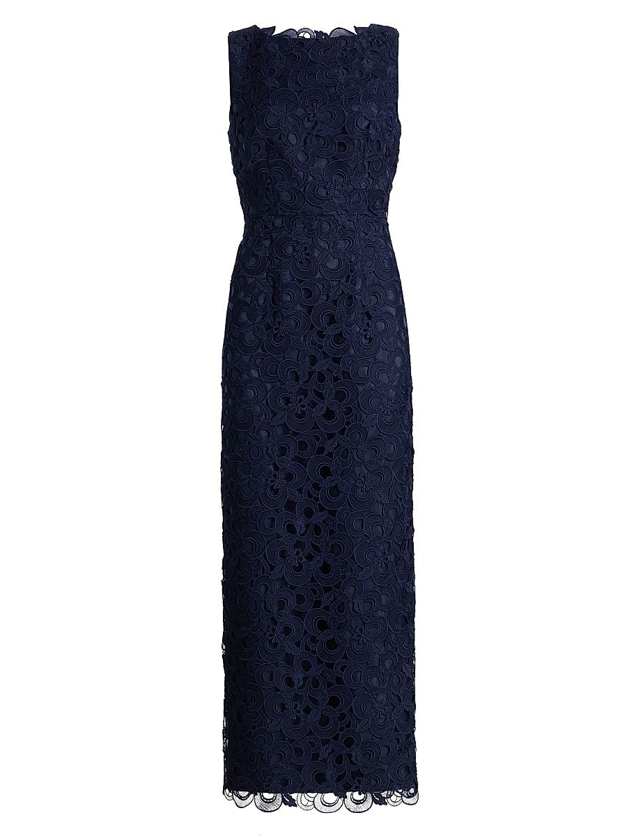 Women's Molly Lace Gown - Navy - Size 12