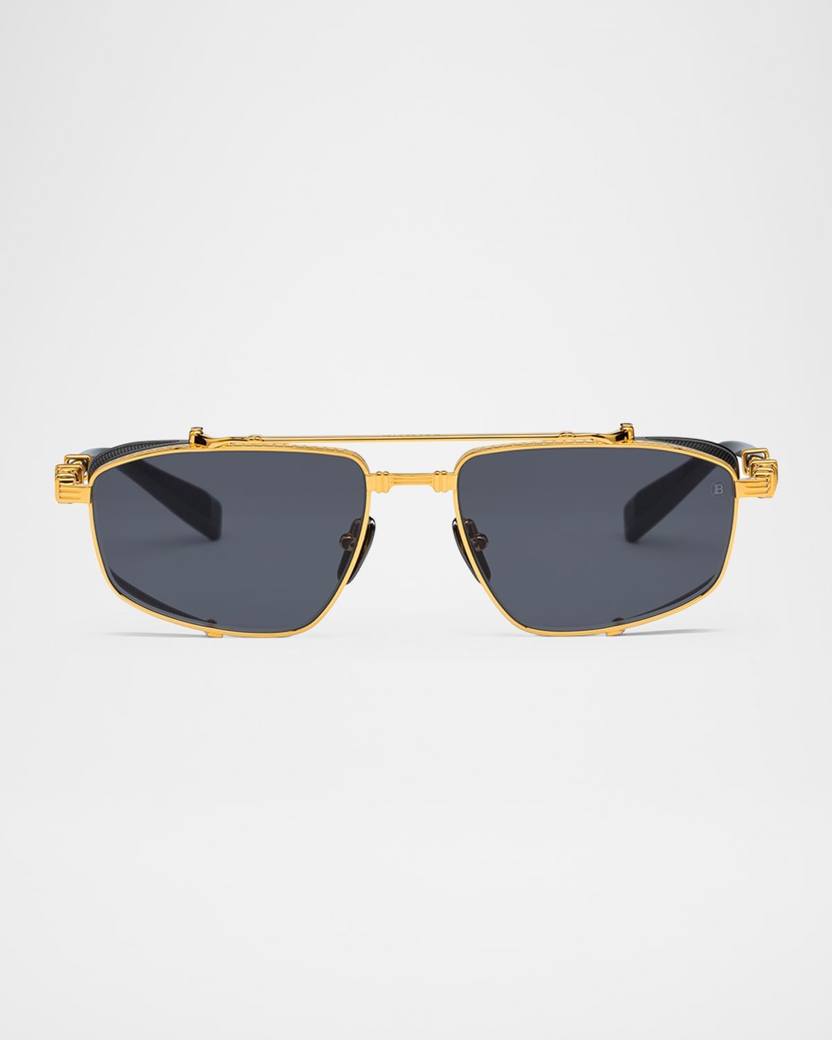 Brigade-V Aviator Titanium Sunglasses