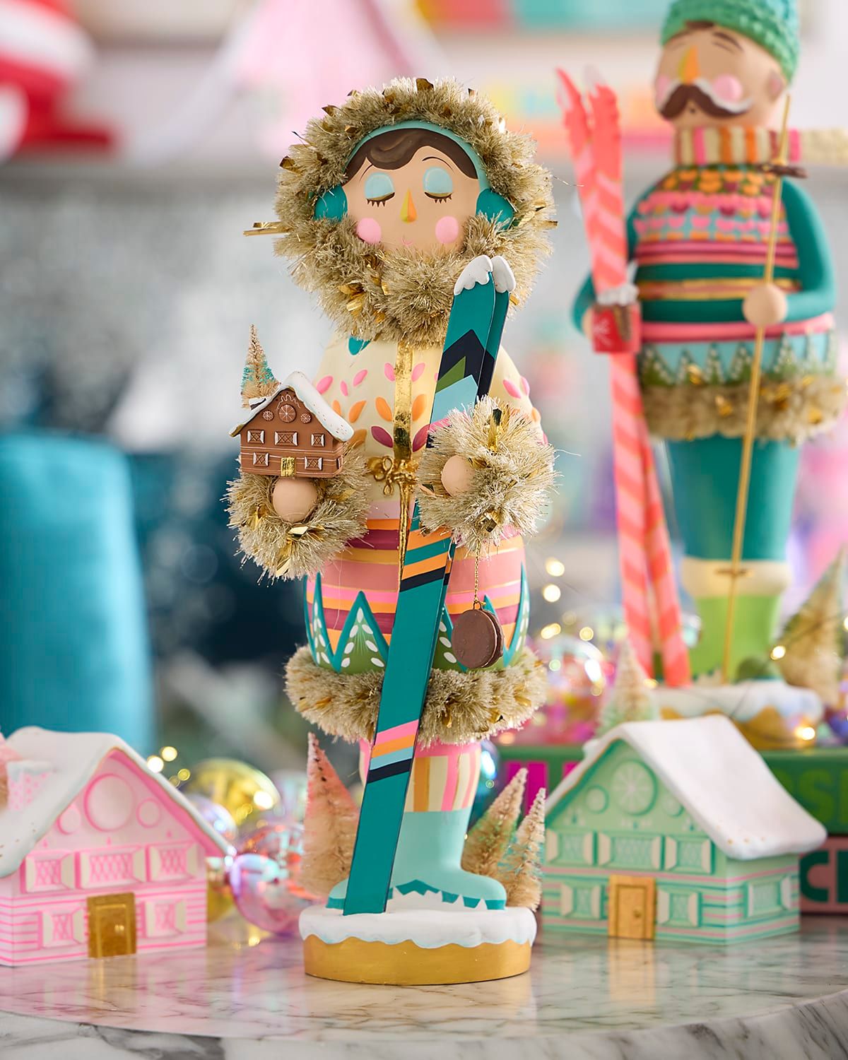 Here We Come A Wafflin & apos; Beba Nutcracker Tabletop Figurine