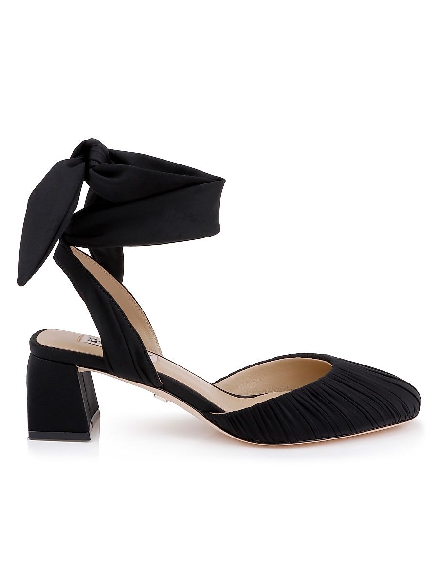 Women's Ofelia 50MM Pumps - Black Fabric - Size 6