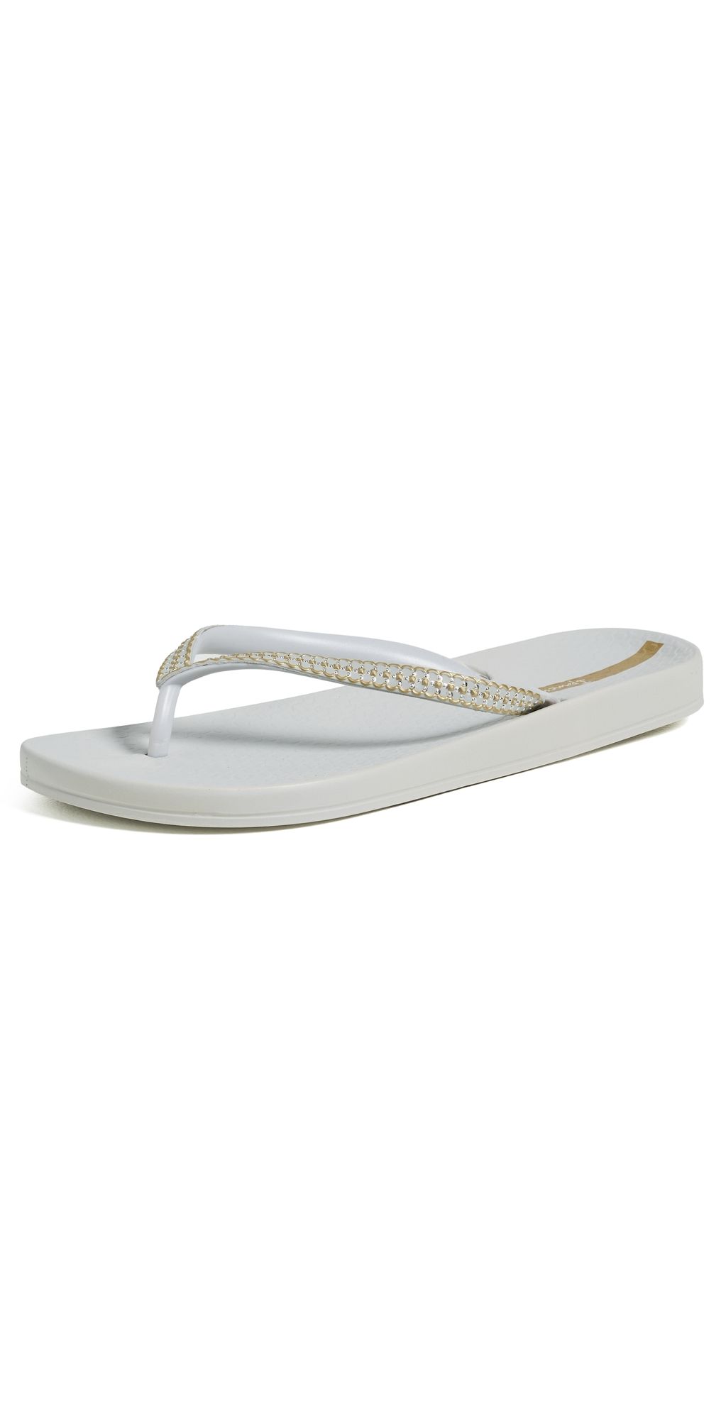 Ipanema Mesh x Fem Flip Flops Grey/Gold 7