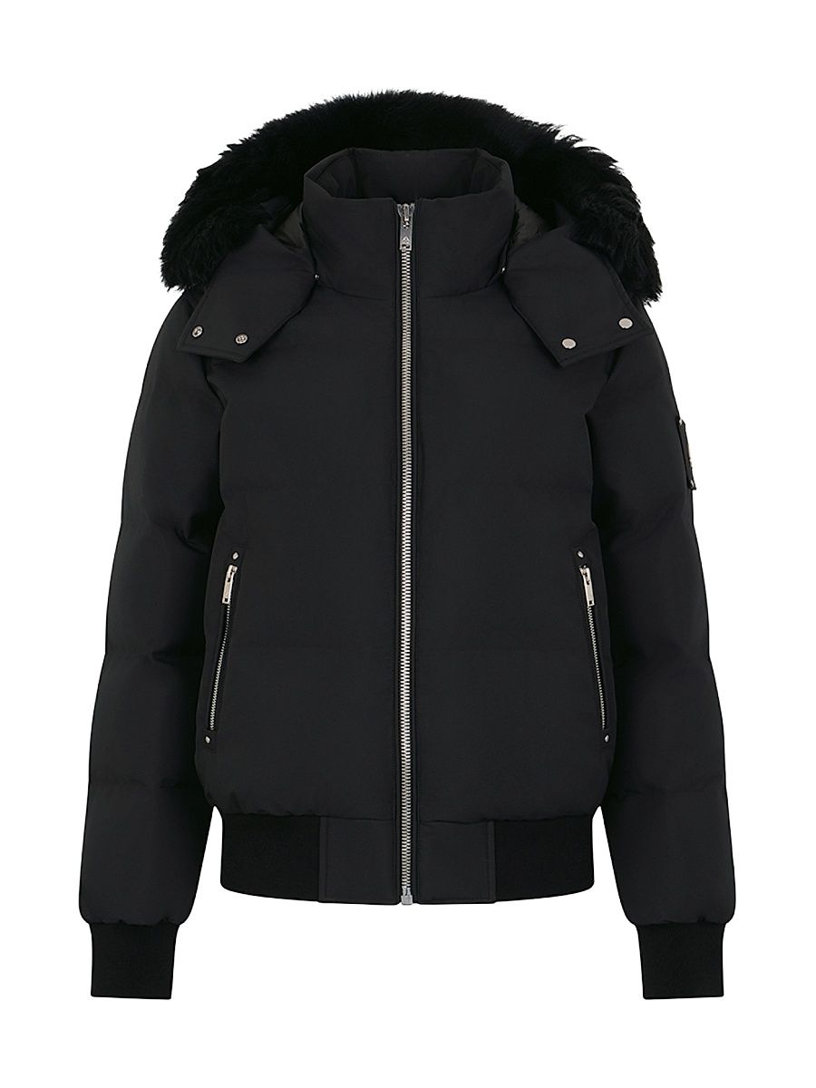 Women's Cloud Down Bomber Jacket - Black - Size Medium