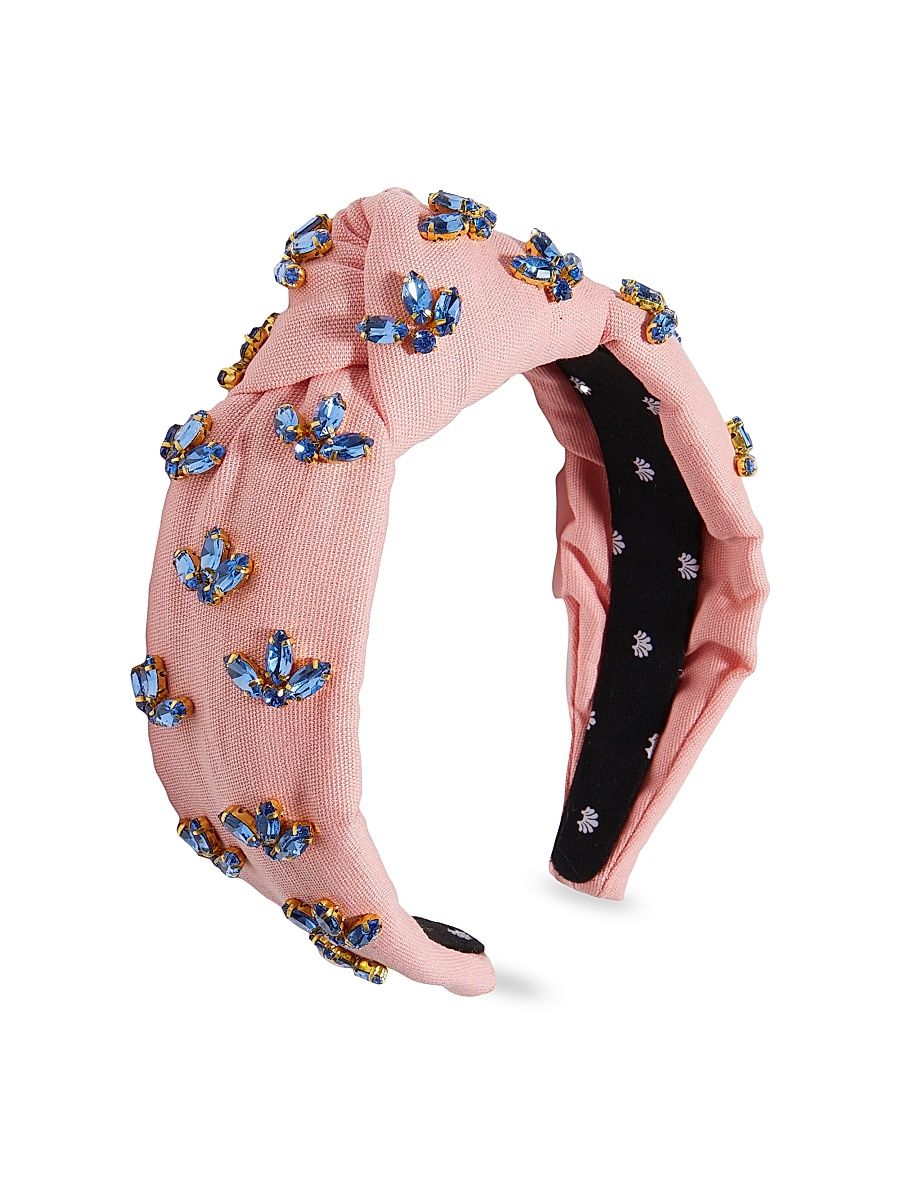 Women's Knotted Vine Embellished Headband - Pink Lemonade