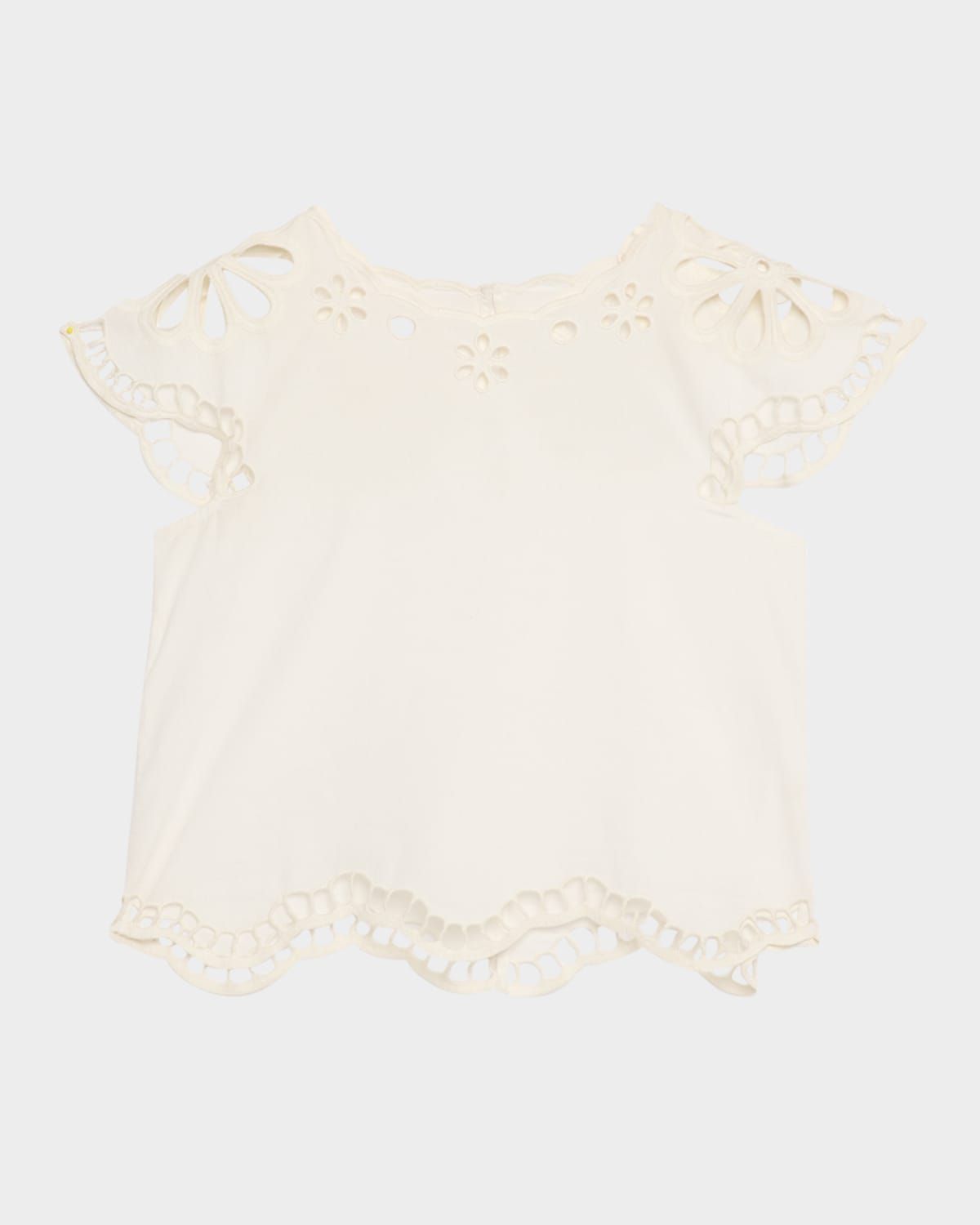 Super Bloom Eyelet Top