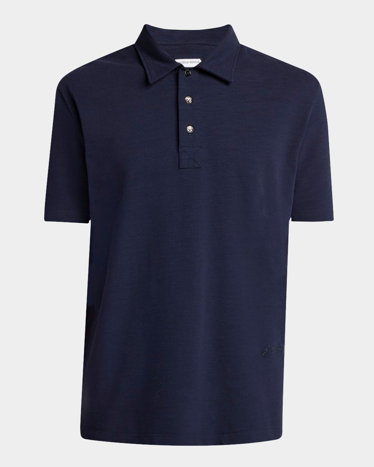 Men & apos;s Chine Pique Polo Shirt