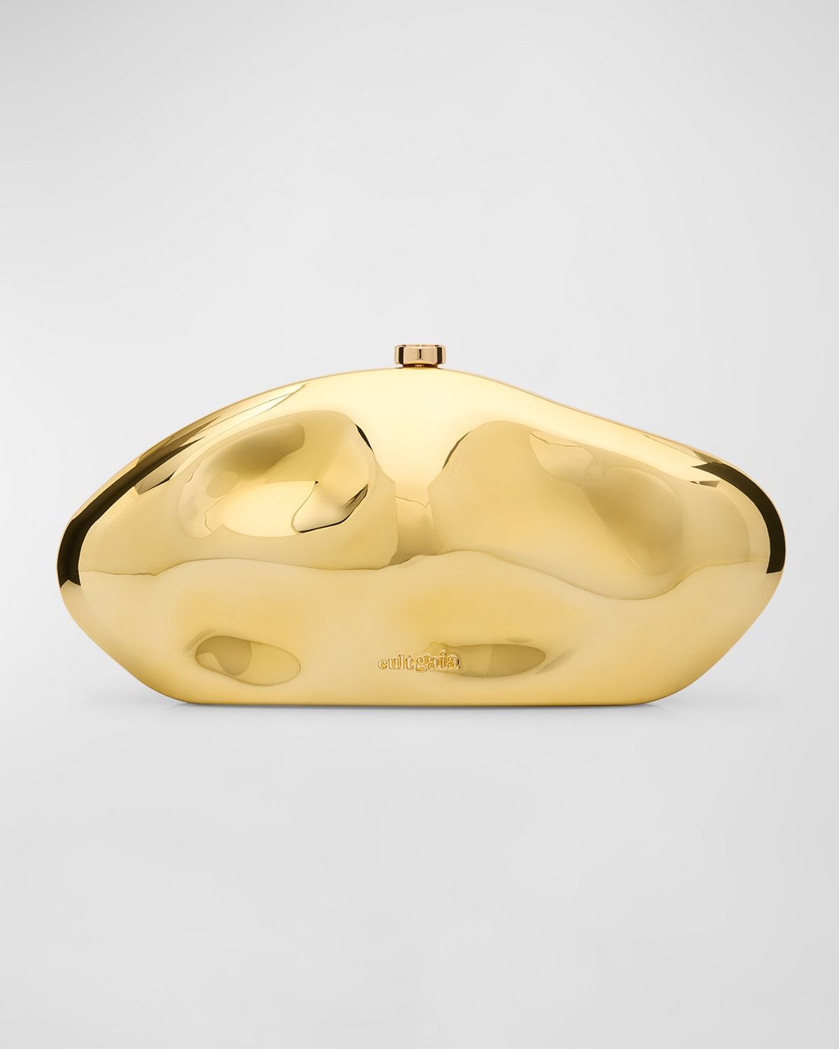 The Caldera Metallic Clutch Bag