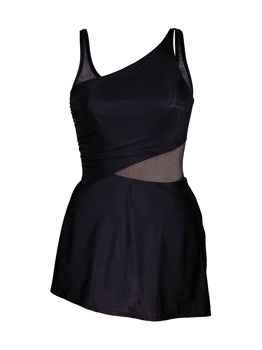 Women's Network Alina One-Piece Swimsuit - Black - Size 18