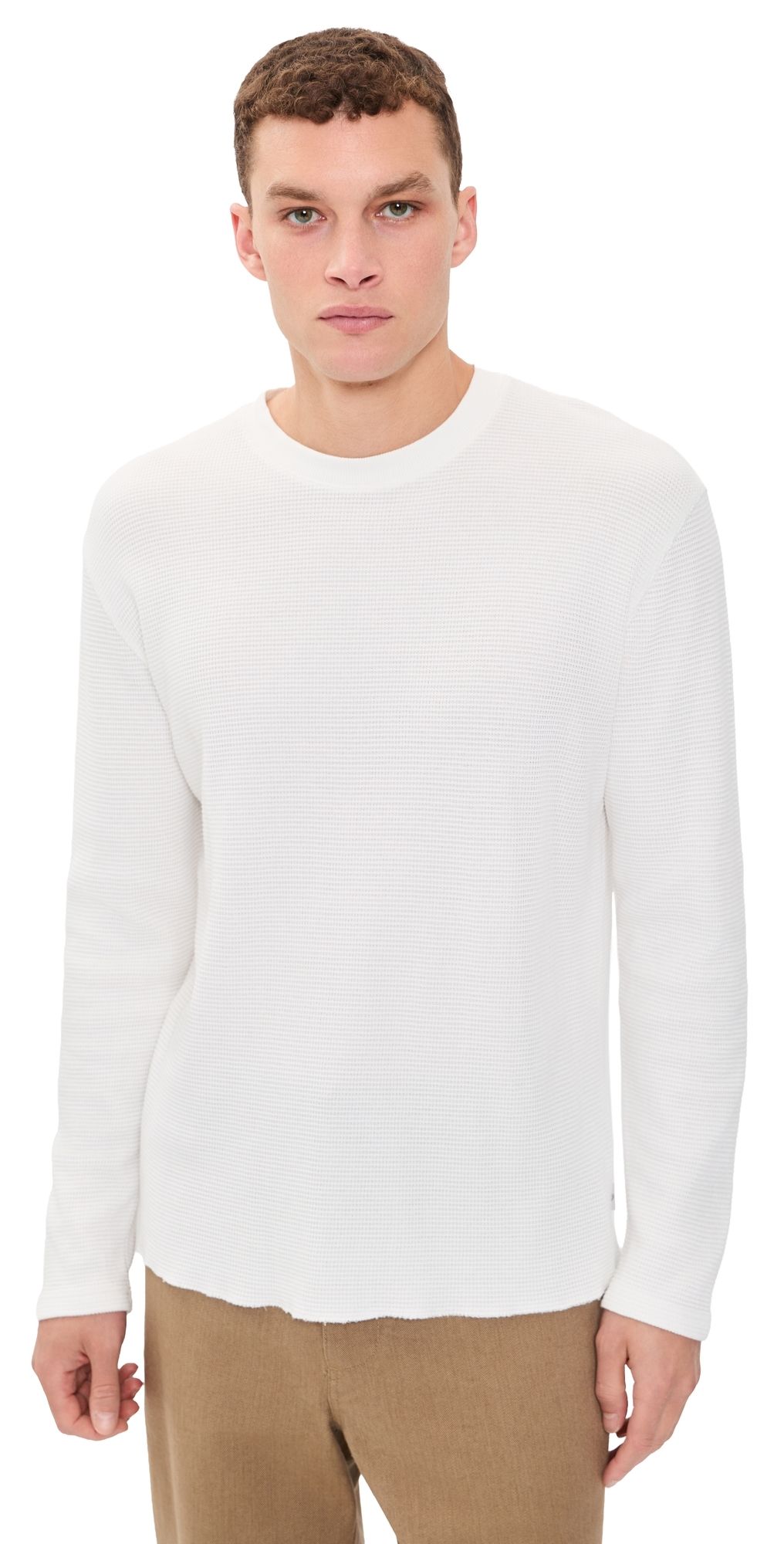 Rhythm Classic Waffle Knit White XL