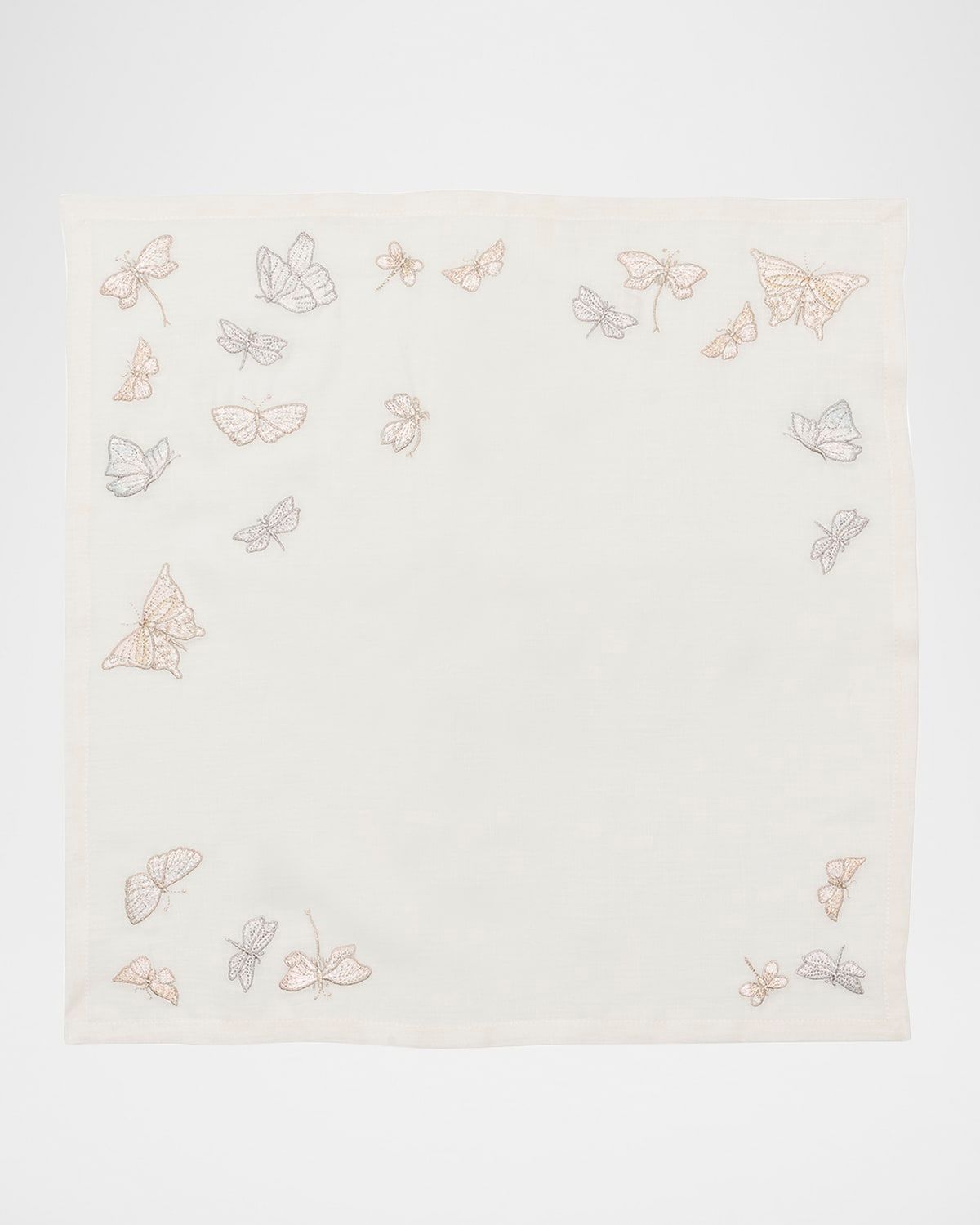 Monarch Garden Linen Napkin