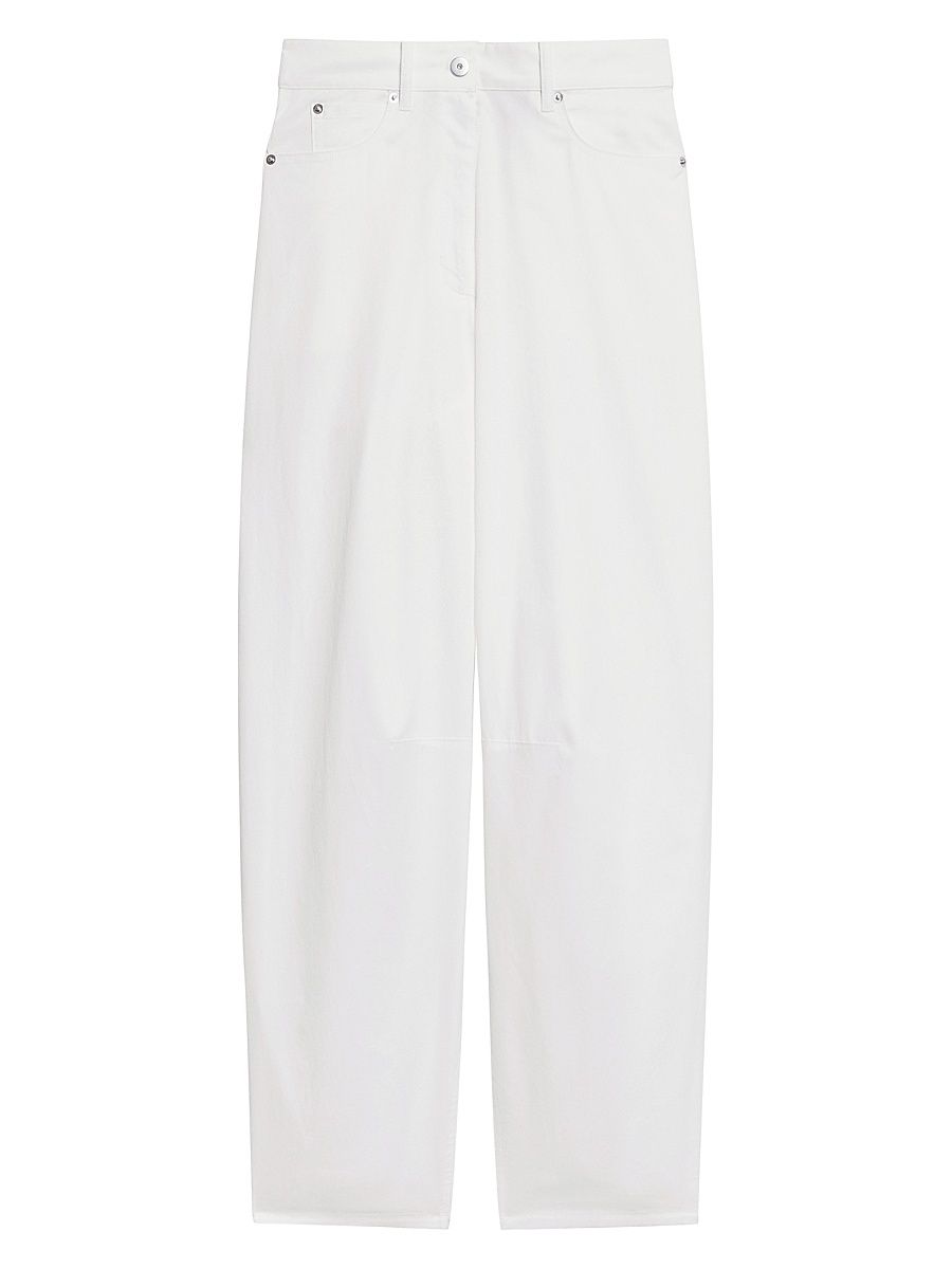 Women's Chino Drop Curve Pants - White - Size 12