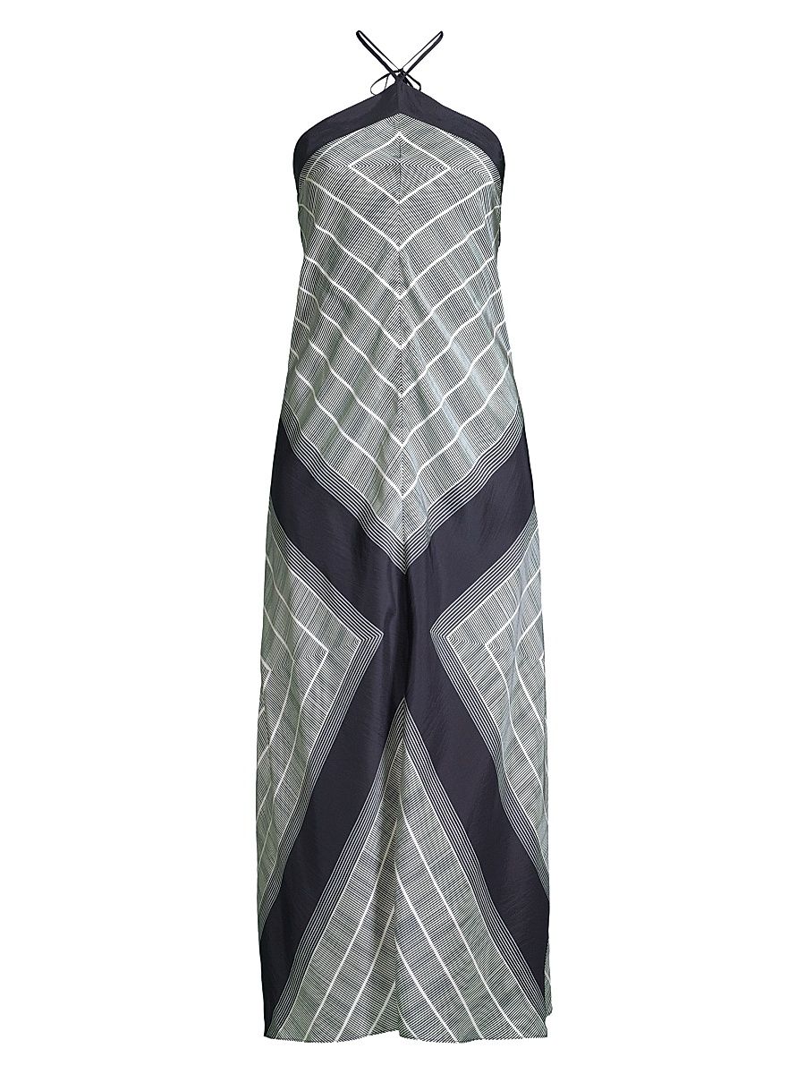 Women's Voyager Silk Scarf Dress - Voyager - Size 10