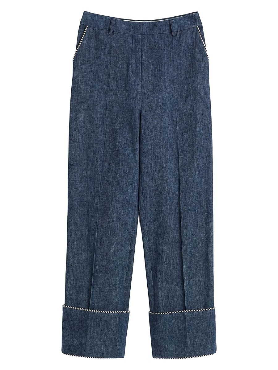 Women's Denim Chambray Jeans - Blue - Size 2