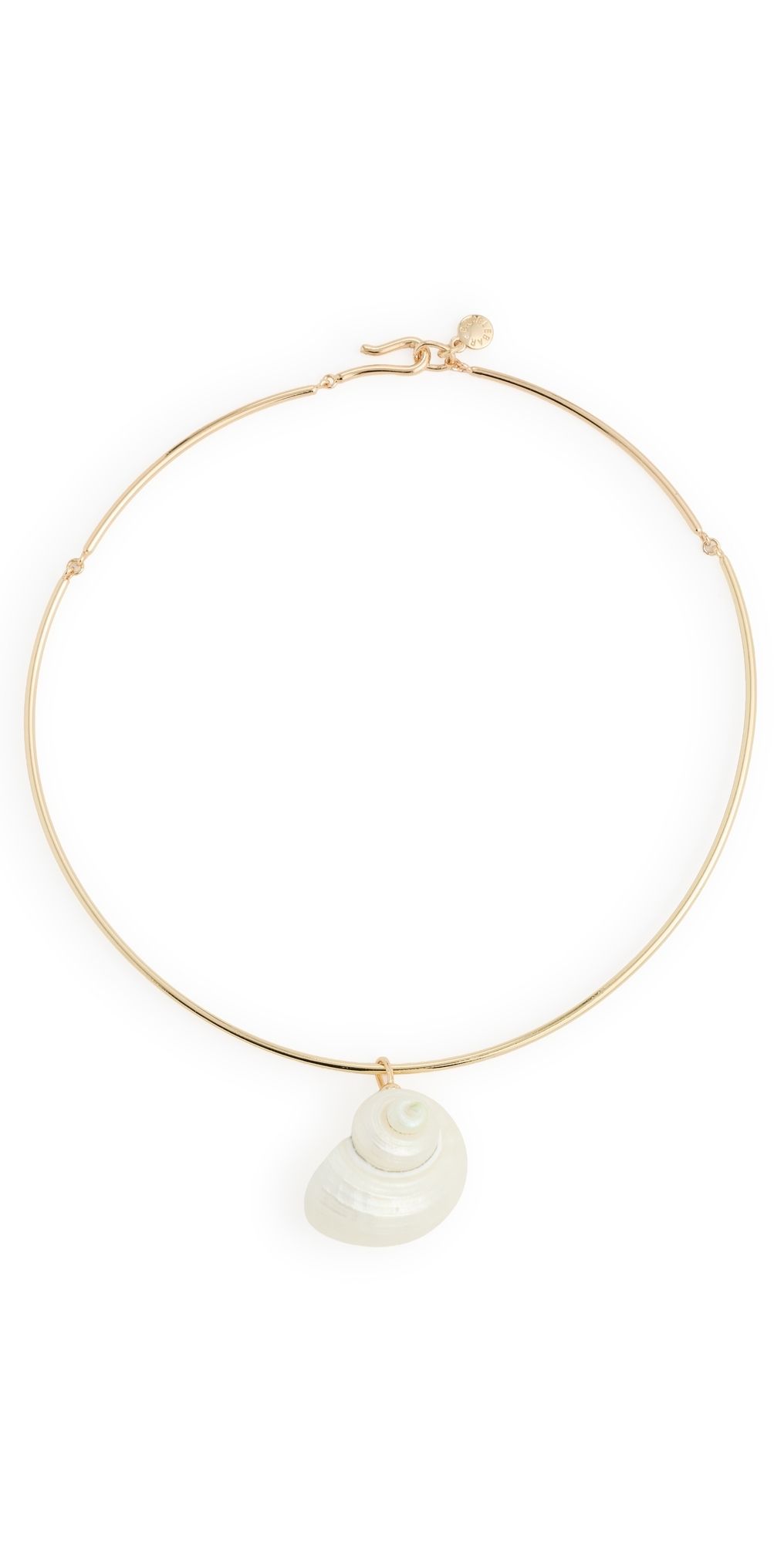 BaubleBar Santana Shell Collar Necklace Pearl One Size