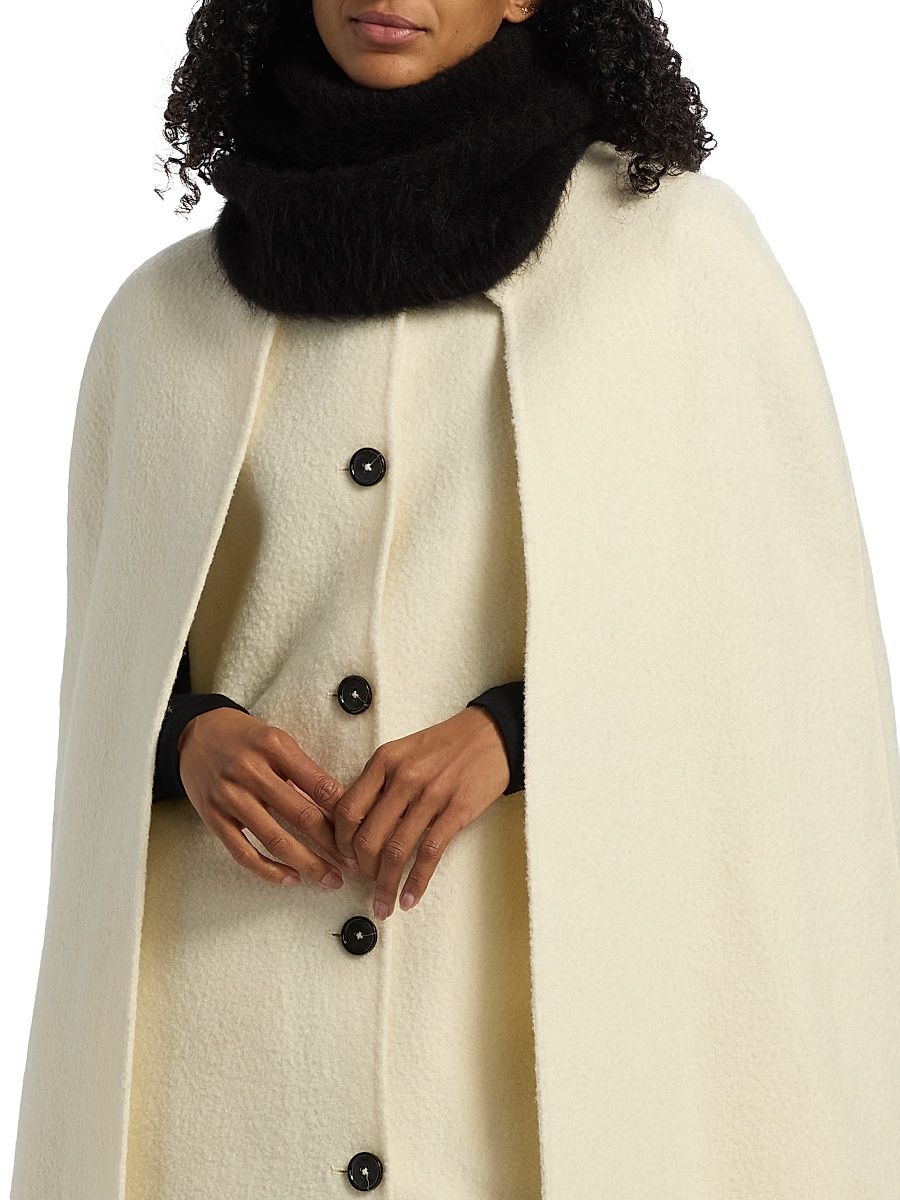 Women's Cashmere Neck Warmer - Black