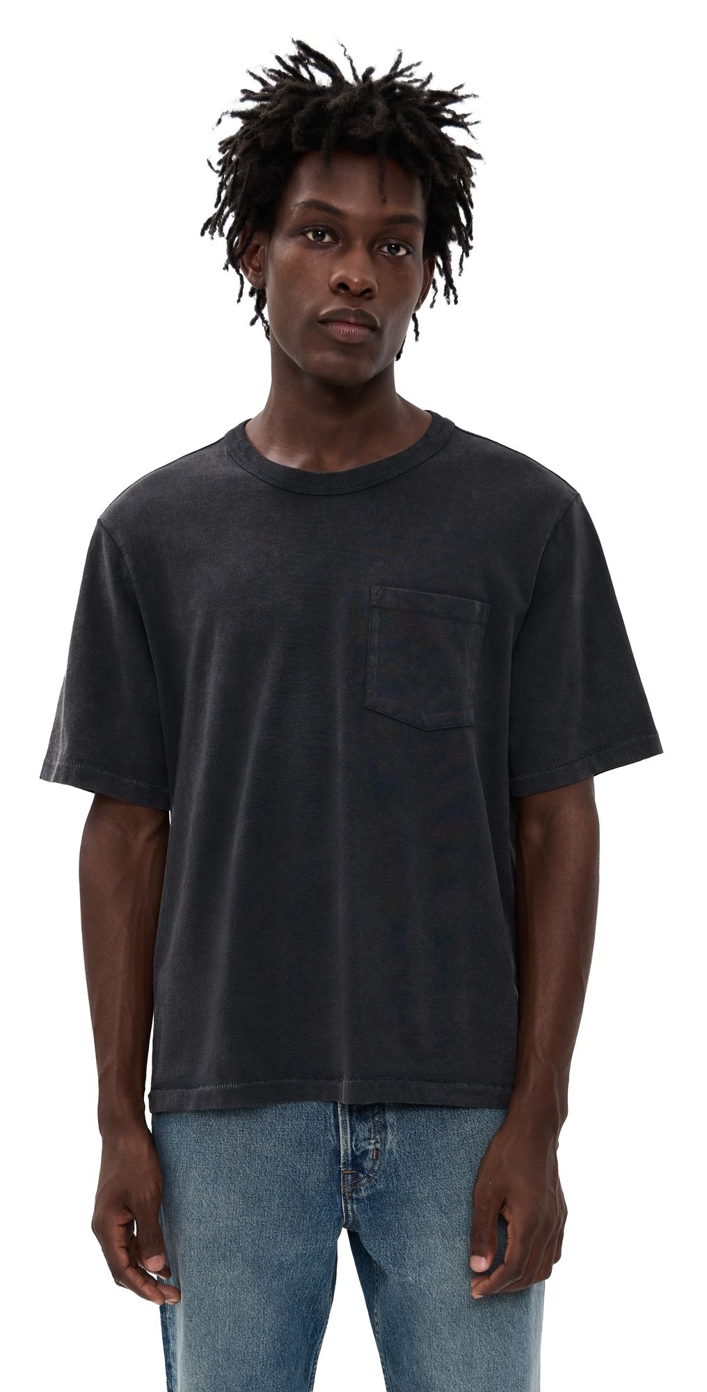 Corridor Garment Dyed Tee Black XXL