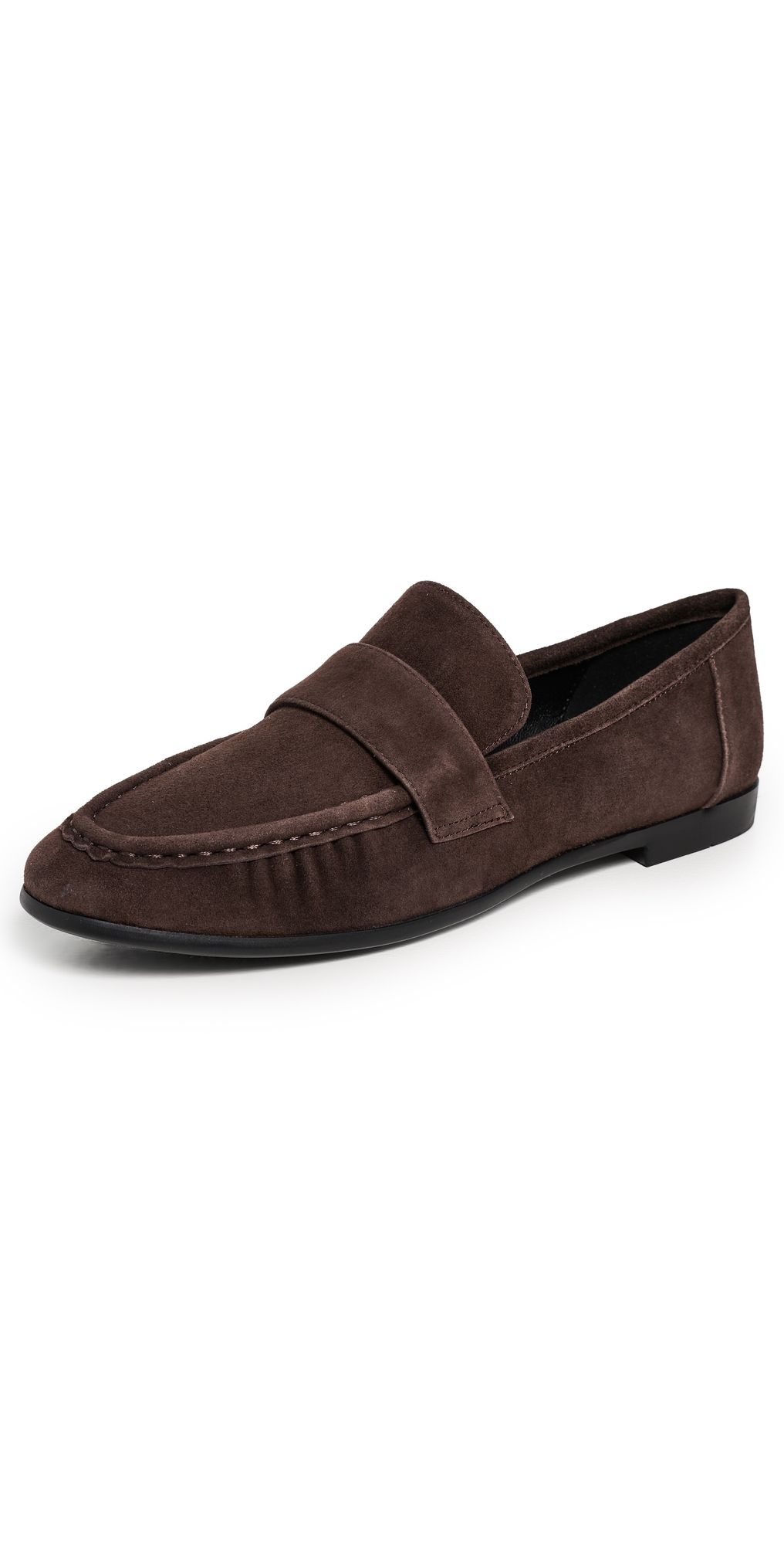 Black Suede Studio Arrow Loafers Brown 41
