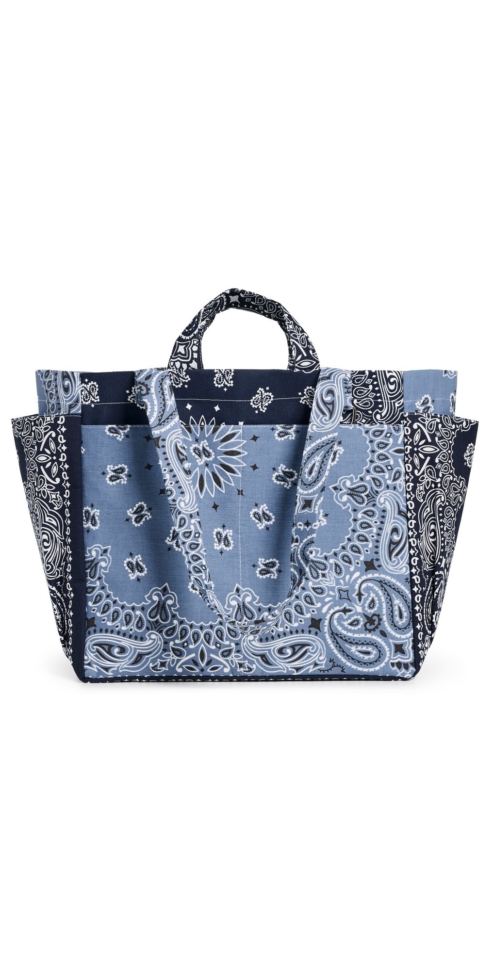 Call It By Your Name Sac Picnic Tote Bag Chambray/Navy One Size