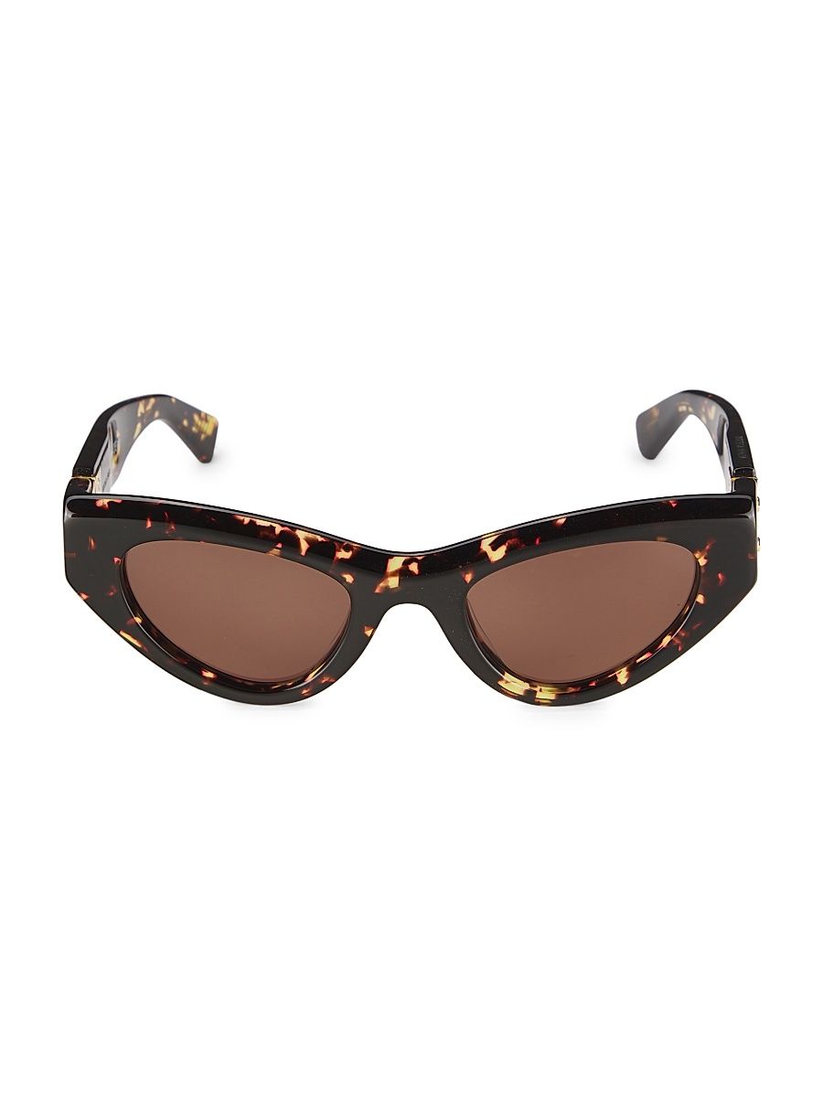 Women's Unapologetic 49MM Cat-Eye Sunglasses - Havana