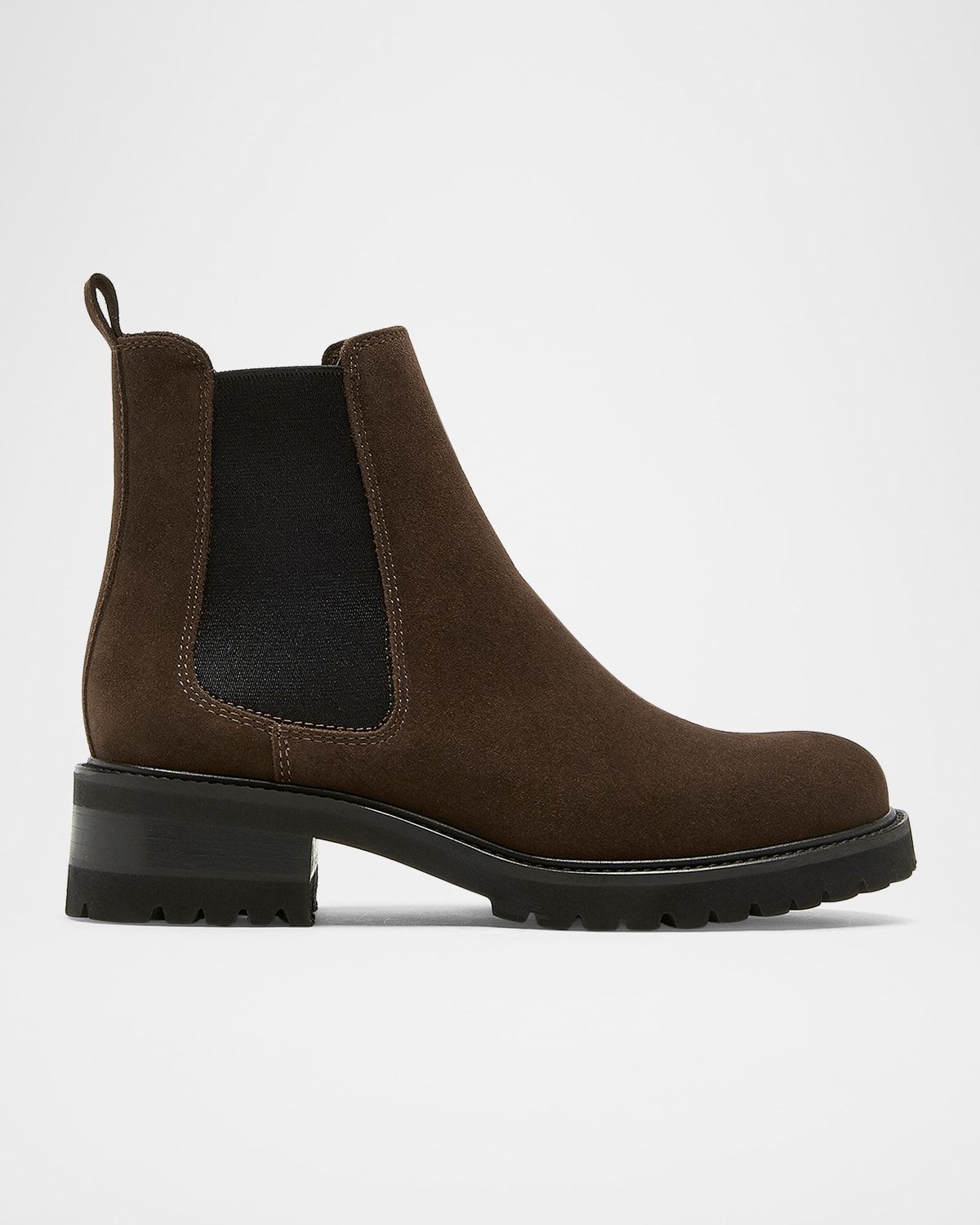 Cye Suede Chelsea Booties
