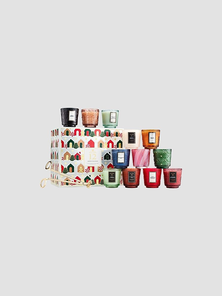 12-Day Pedestal Candle Advent Calendar