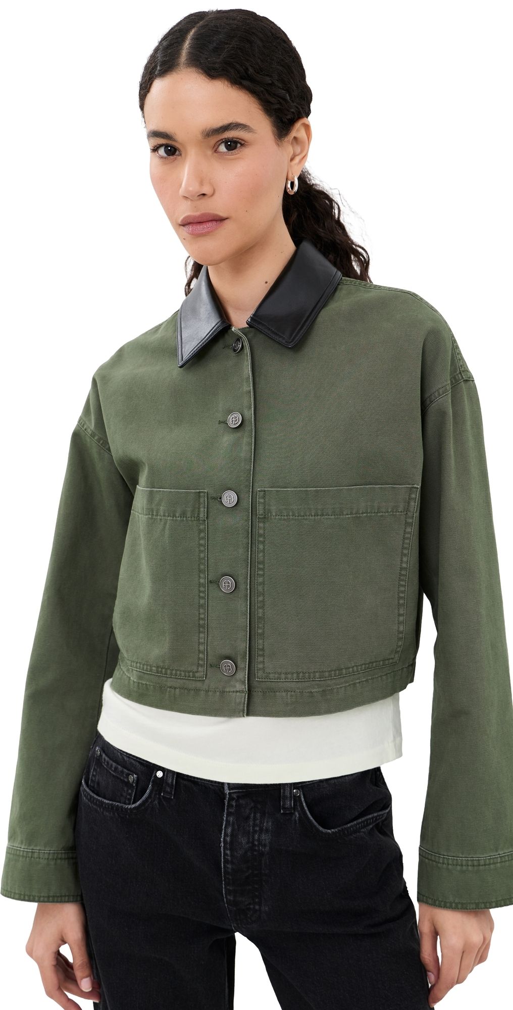 ANINE BING Army Green Yuma Jacket Army Green S