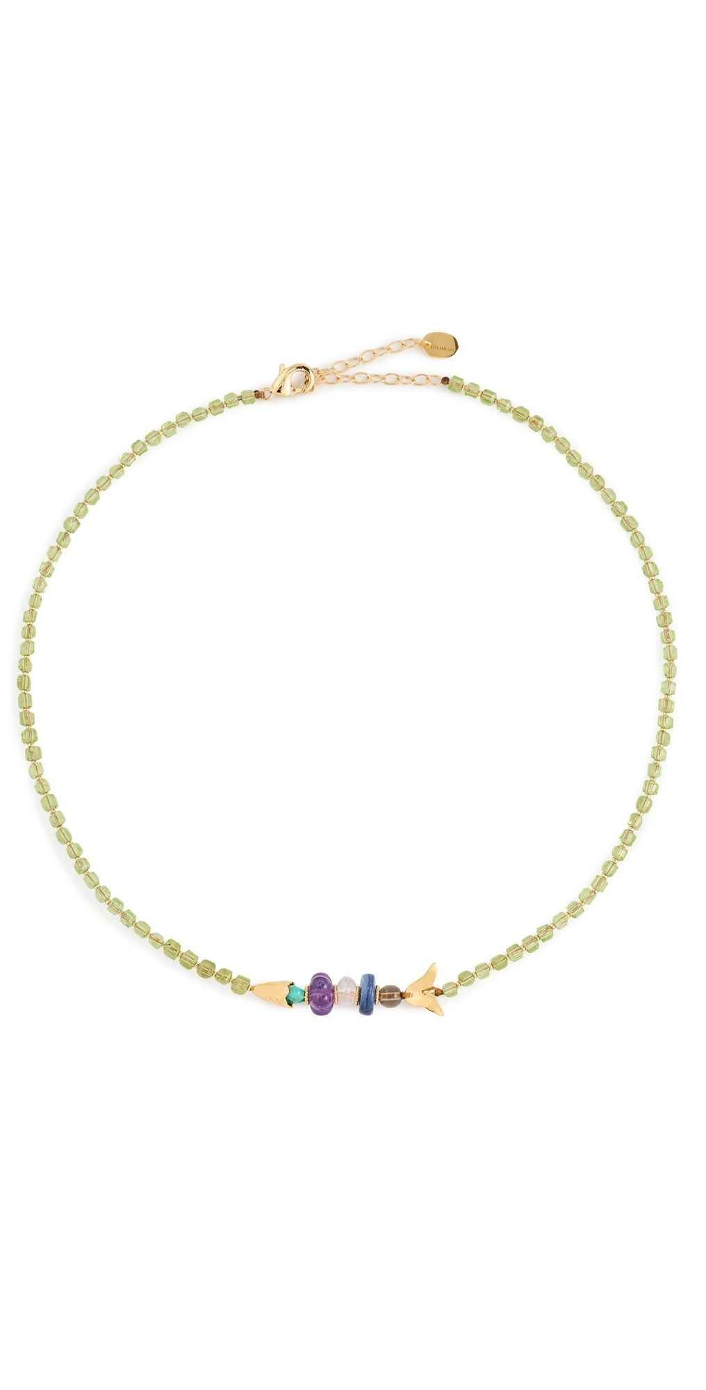 Chan Luu Orris Necklace Peridot One Size