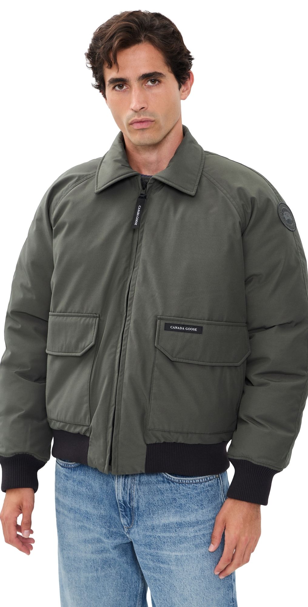 Canada Goose Mimico Bomber Jacket Khaki Haze XL
