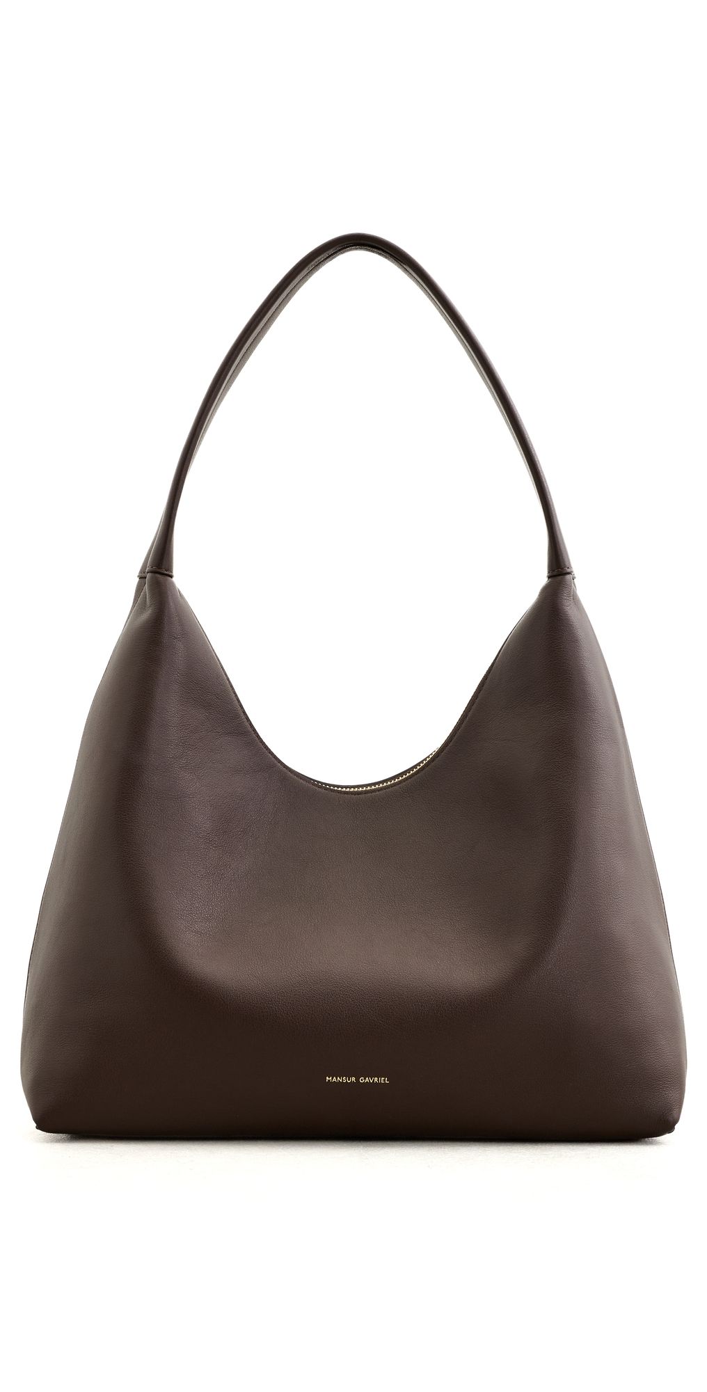 Mansur Gavriel Candy Hobo Bag Chocolate One Size