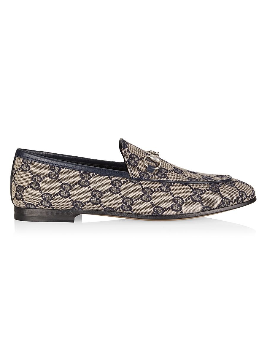 Women's Jordan GG Monogram Horsebit Loafers - Beige - Size 9