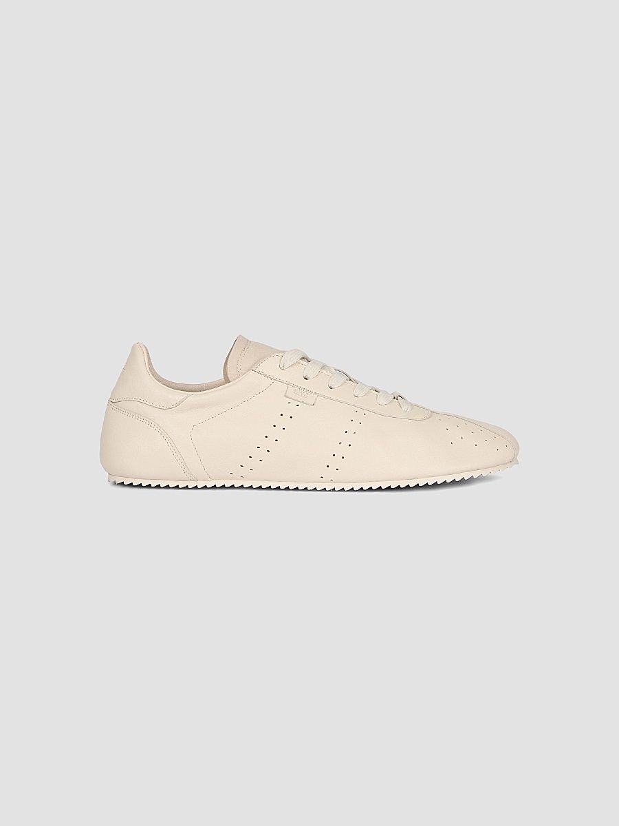 AMI Paris Men's Low-Top Soft Sneakers - Ivoire - Size 13