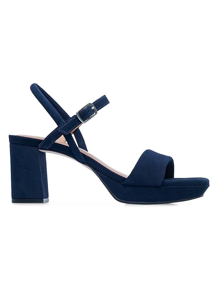 Women's Canto Platform Heeled Sandals - Dark Navy - Size 11
