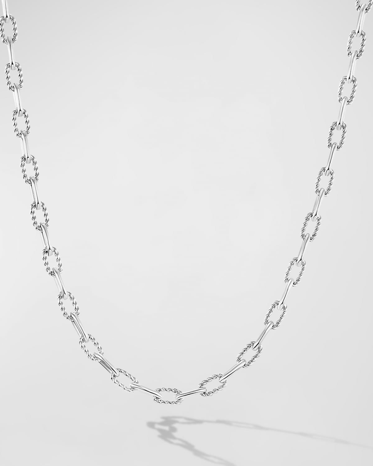 Madison Chain Necklace in Silver, 3mm, 36"L