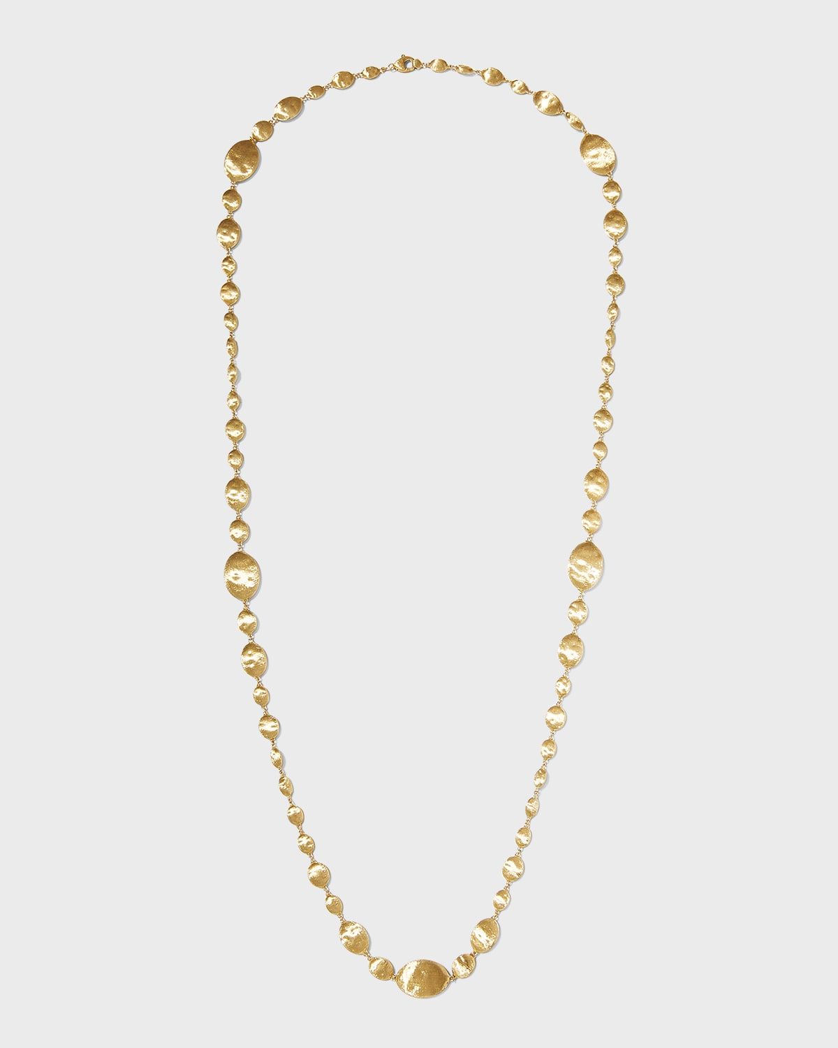 Siviglia 18K Yellow Gold Graduated Long Necklace