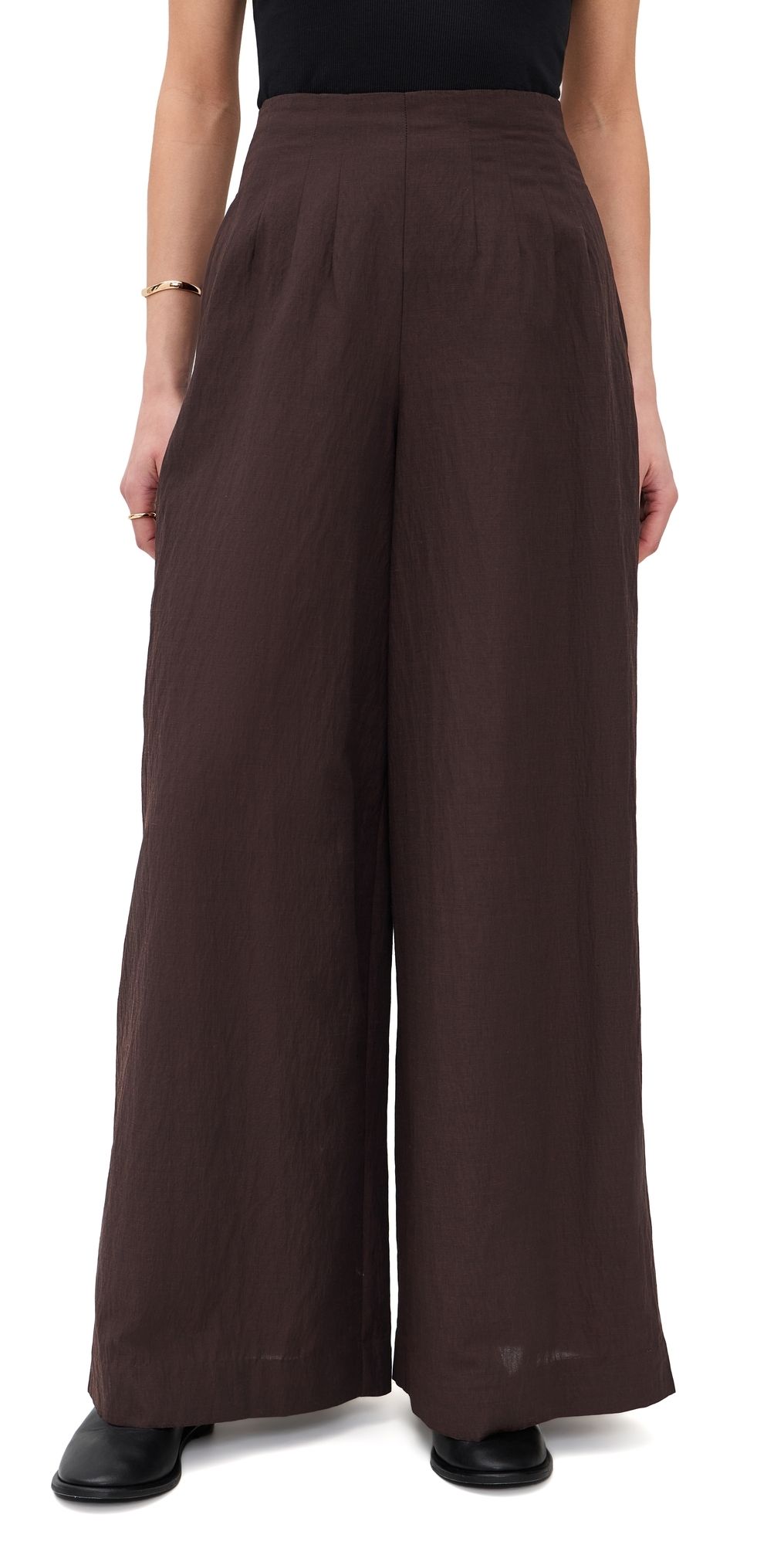 STAUD Magpie Pants Earth 4