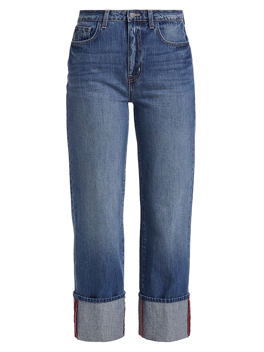 Women's Leighton Cuffed Stovepipe Jeans - Brentwood - Size 30