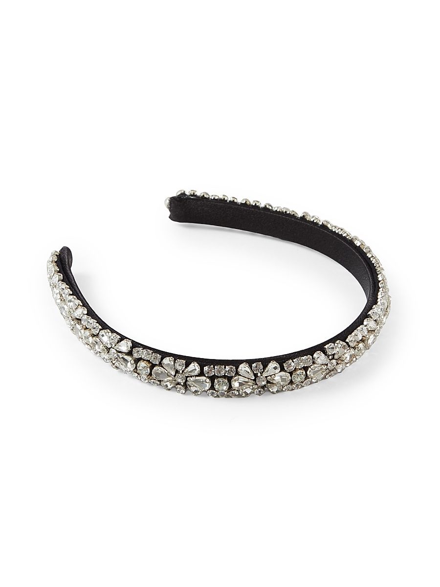 Women's Gala Crystal-Embellished Headband - Clear
